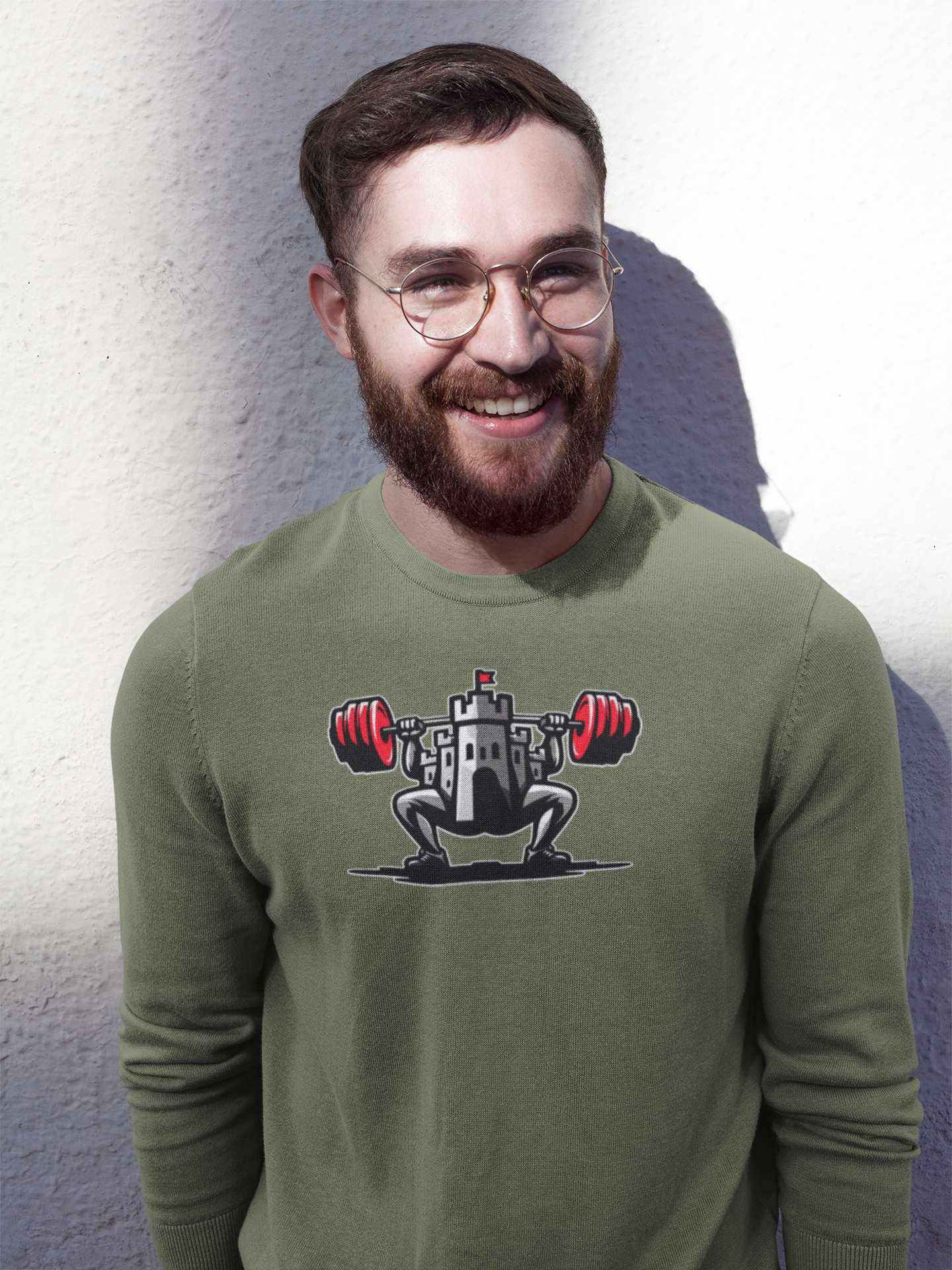 Castle Fuckyeah Powerlifting Club SFW Unisex Jumper