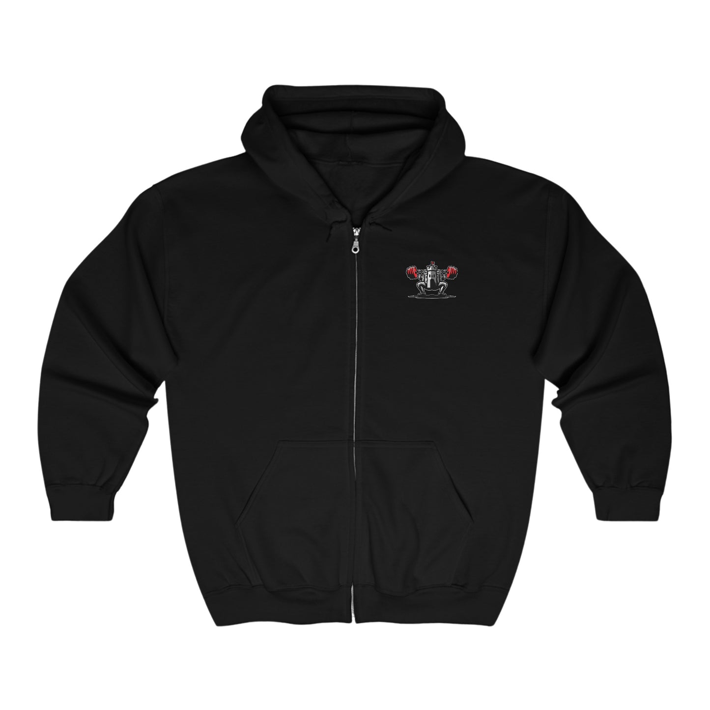 Castle Fuckyeah Powerlifting Club Full Zip Hoodie