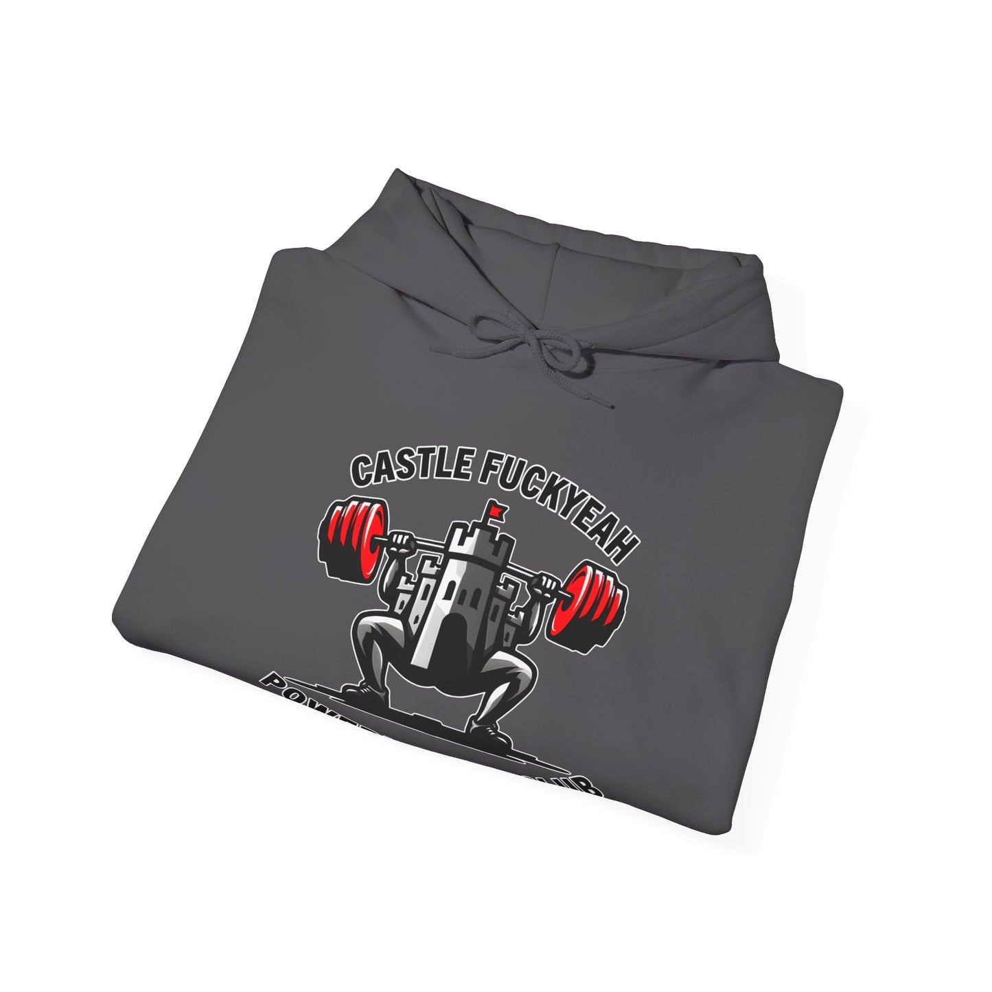 Castle Fuckyeah Powerlifting Club Logo Unisex Hoodie (Additional Colours)