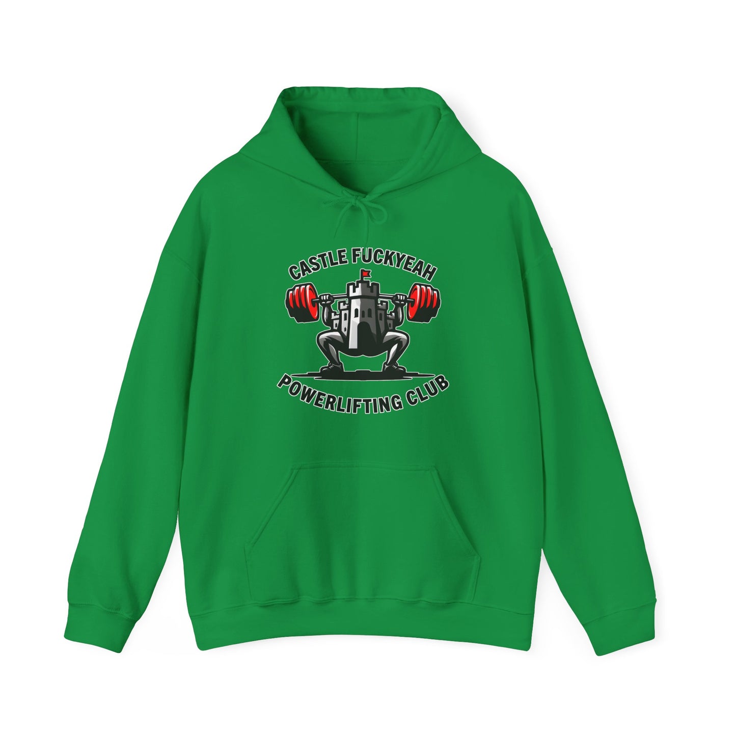 Castle Fuckyeah Powerlifting Club Logo Unisex Hoodie (Additional Colours)