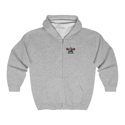 Castle Fuckyeah Powerlifting Club SFW Logo Full Zip Hoodie (Additional Colours)