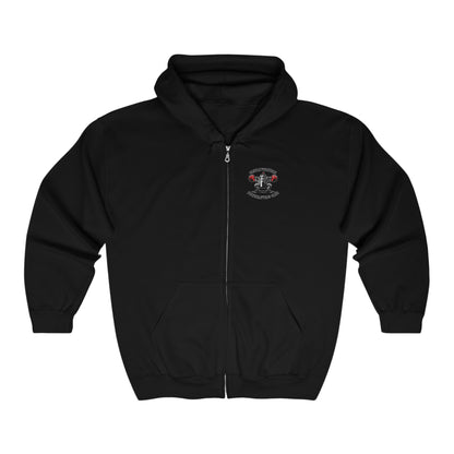 Castle Fuckyeah Powerlifting Club Mini Logo Full Zip Hoodie