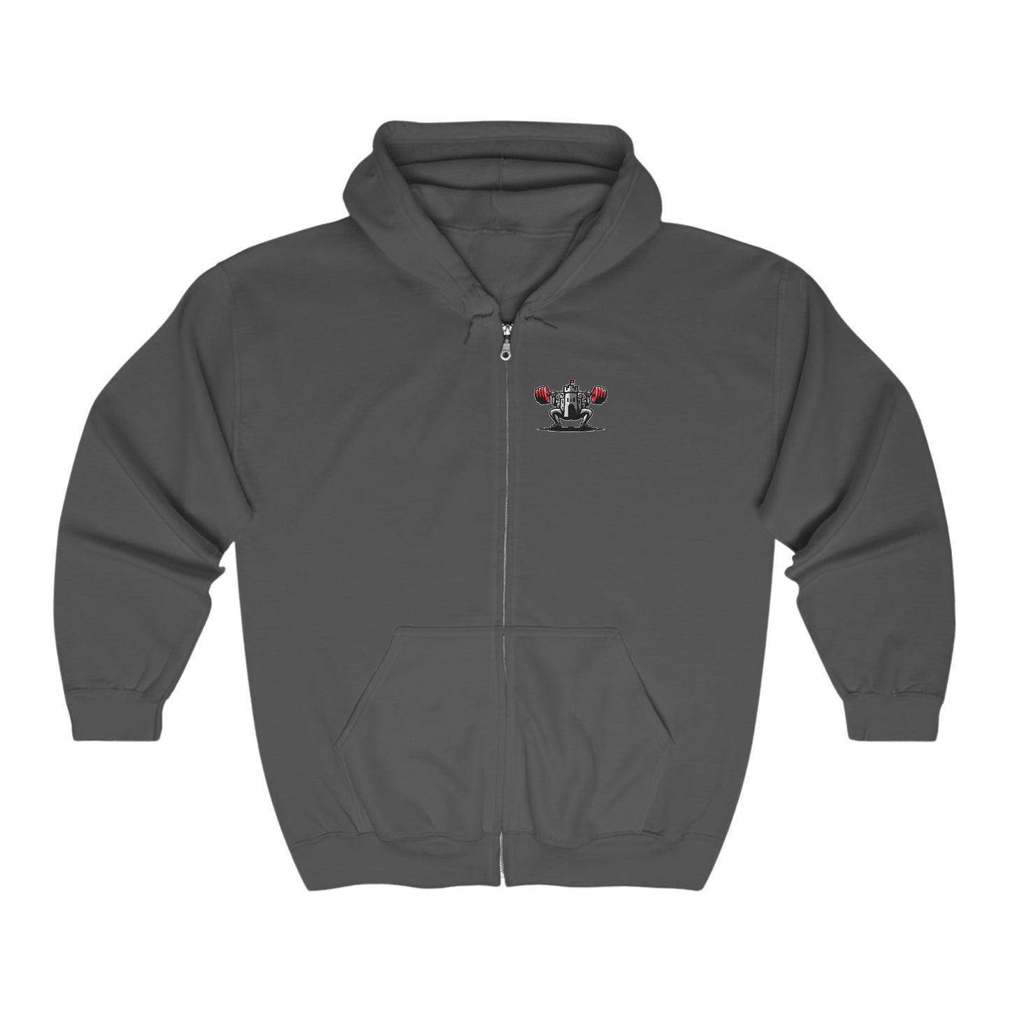 Castle Fuckyeah Powerlifting Club Full Zip Hoodie (Additional Colours)