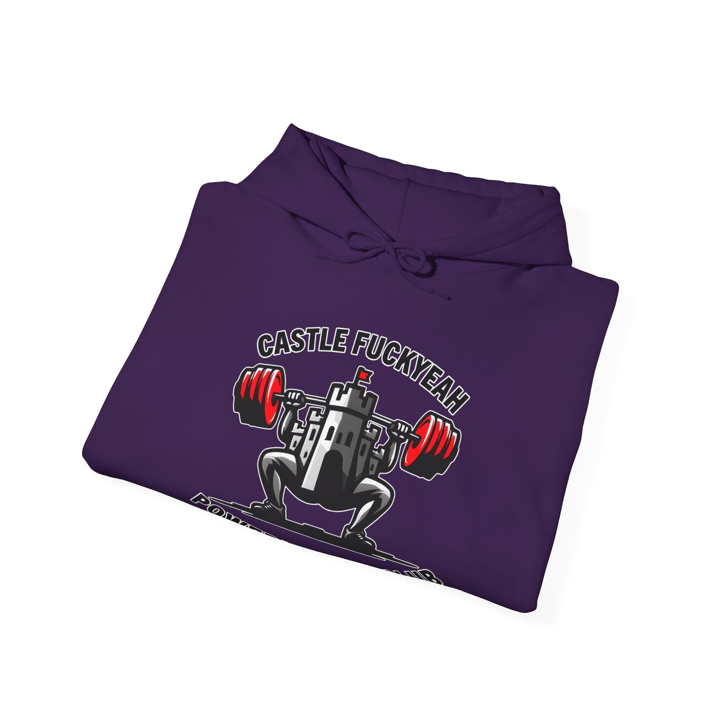 Castle Fuckyeah Powerlifting Club Logo Unisex Hoodie (Additional Colours)