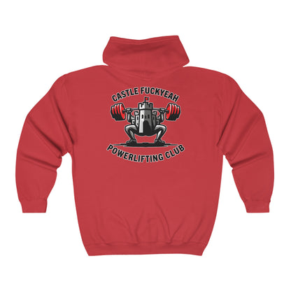 Castle Fuckyeah Powerlifting Club Full Zip Hoodie (Additional Colours)