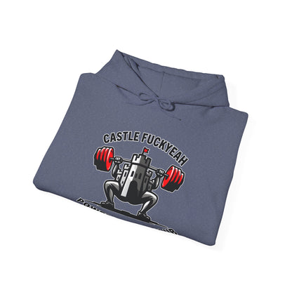 Castle Fuckyeah Powerlifting Club Logo Unisex Hoodie (Additional Colours)