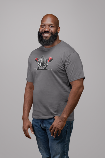 Castle Fuckyeah Powerlifting Club SFW Unisex Heavy Cotton Tee